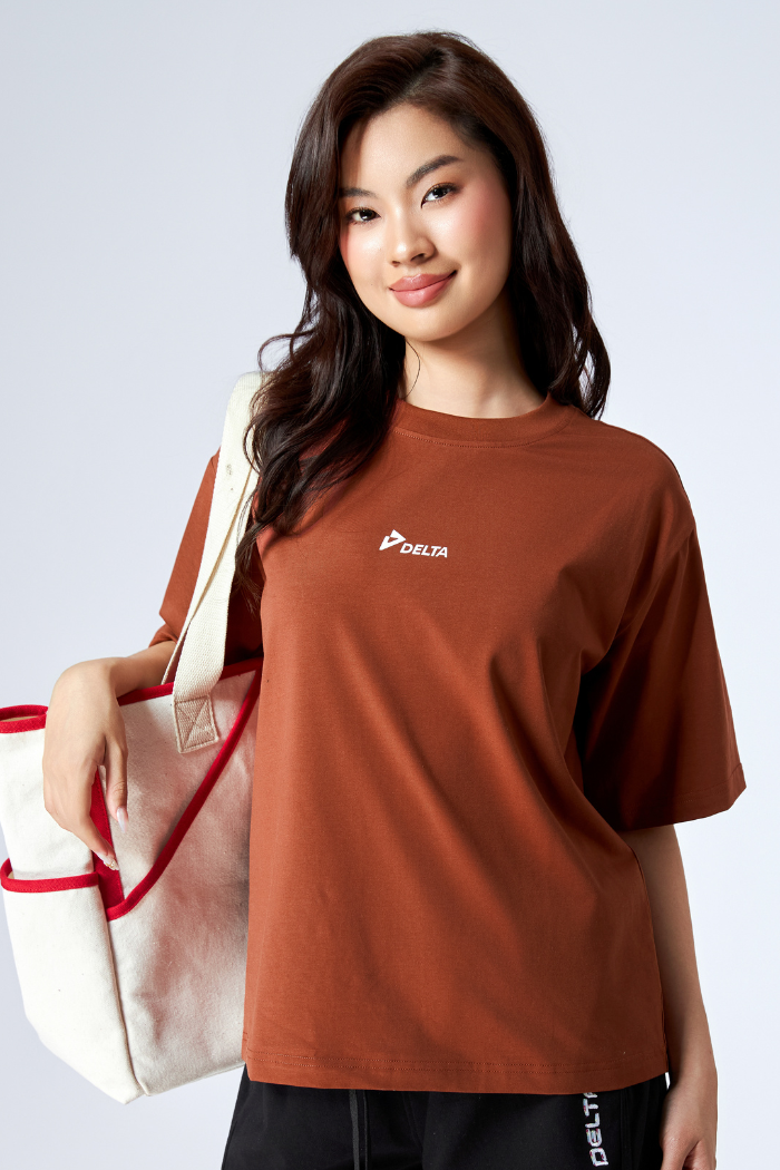 Áo thun nữ Basic Boxy Tee U.S. Cotton TS229W0 - Ảnh 6